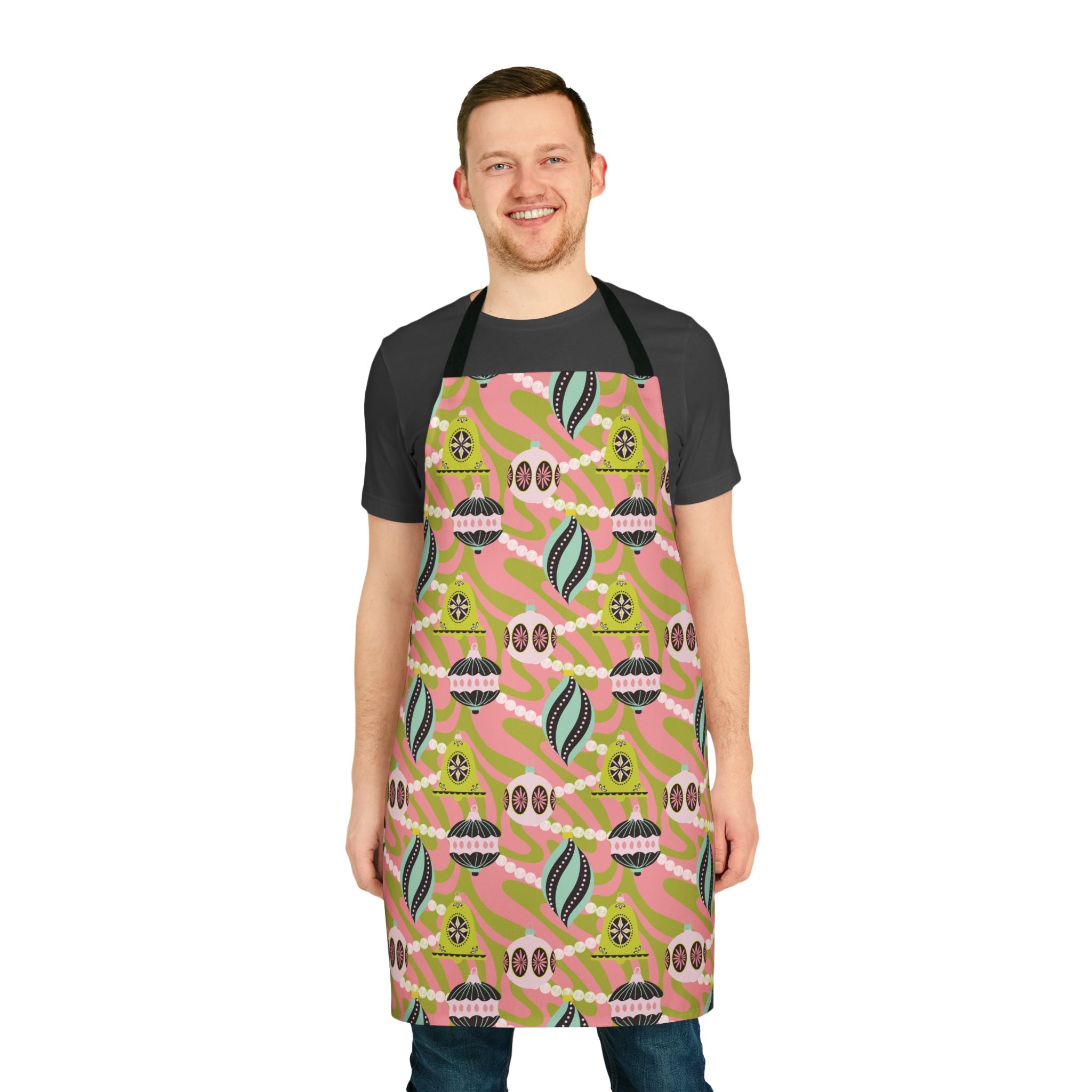 December Dopamine - Retro Christmas Apron