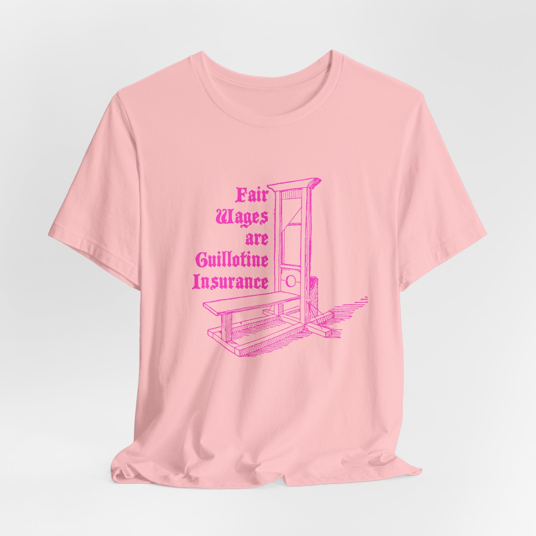 Guillotine Insurance Unisex T-Shirt