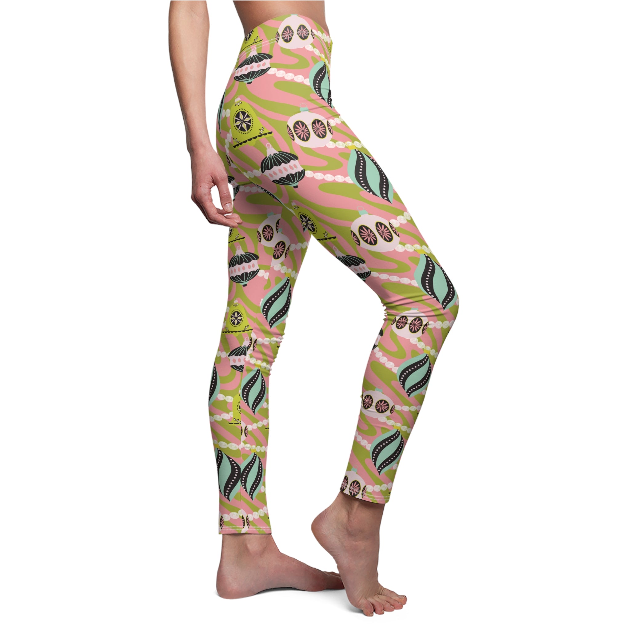 December Dopamine - Retro Christmas Supersoft Leggings