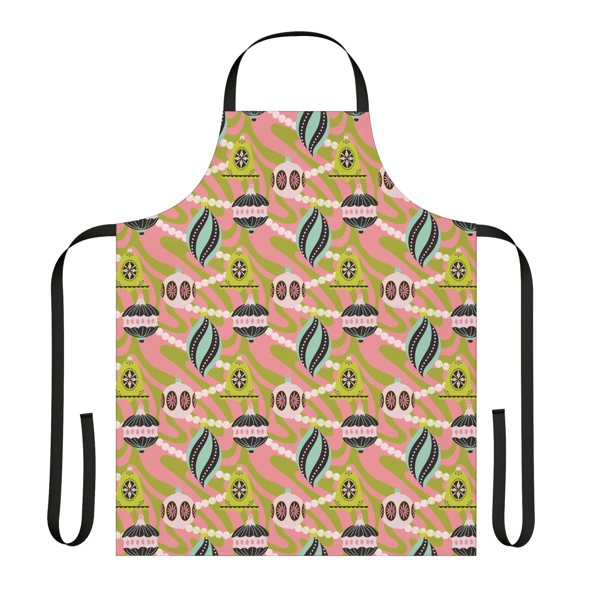 December Dopamine - Retro Christmas Apron