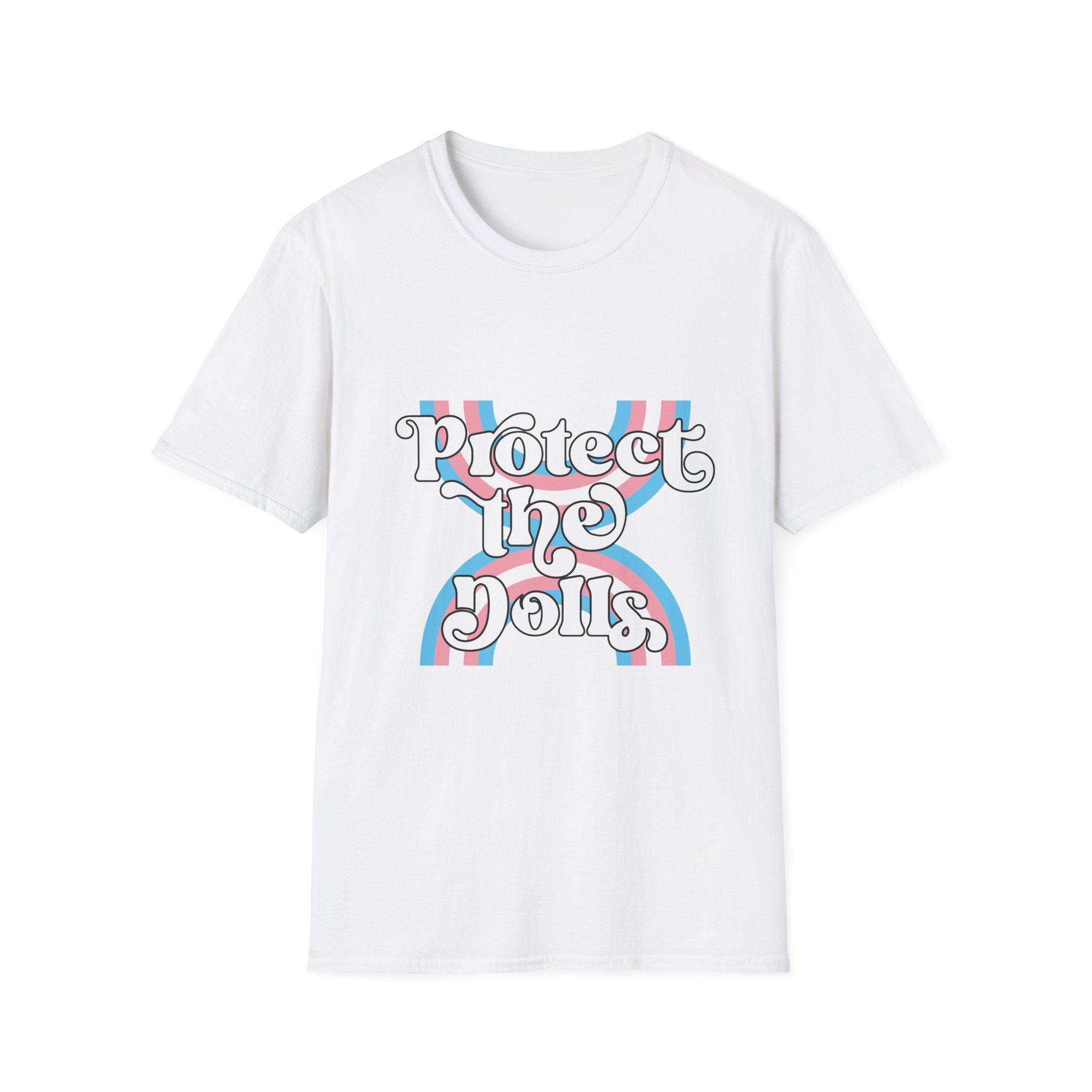Protect the Dolls - 70s Retro Unisex T-Shirt