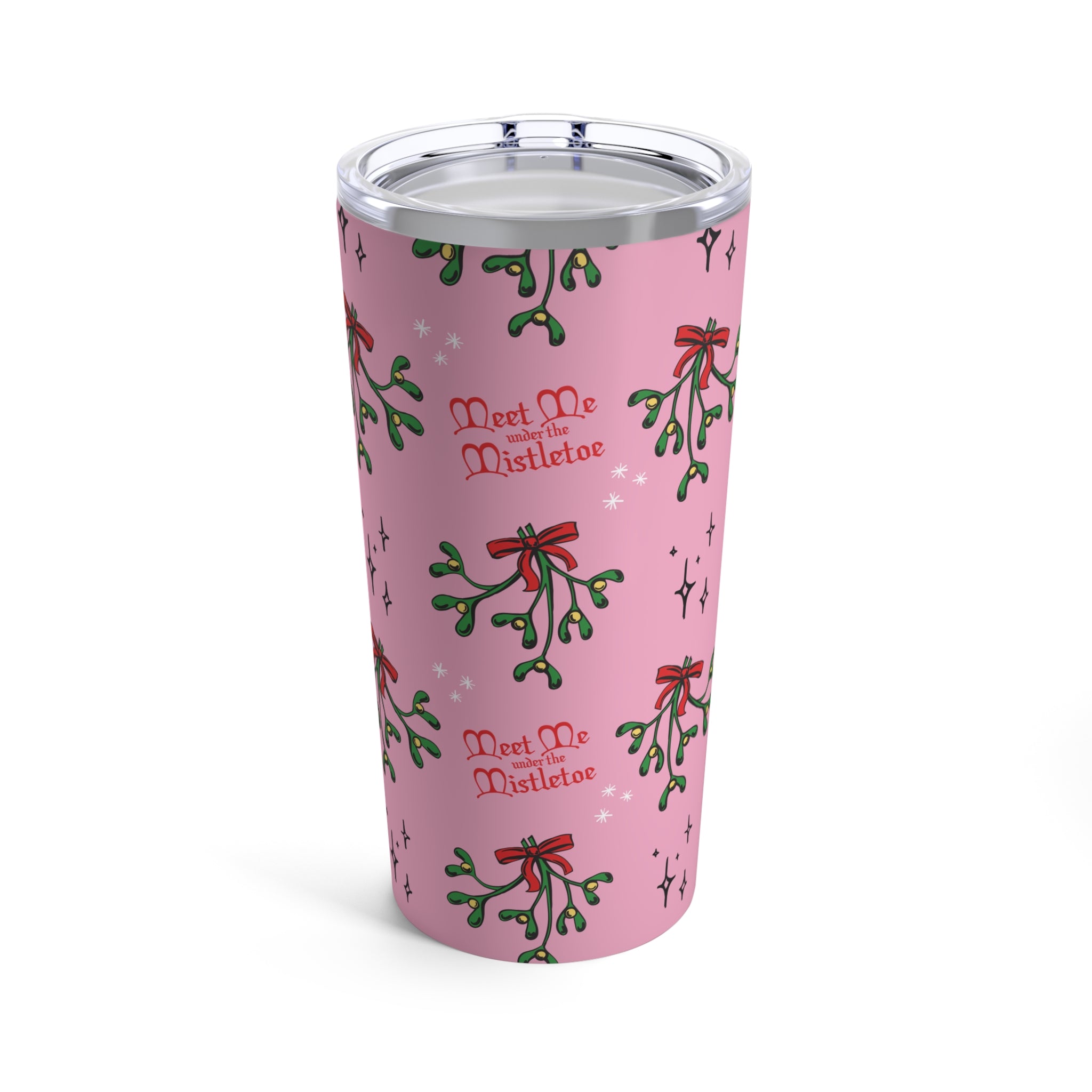 Mid-Century Mistletoe - MCM Inspired Christmas 20oz Tumbler