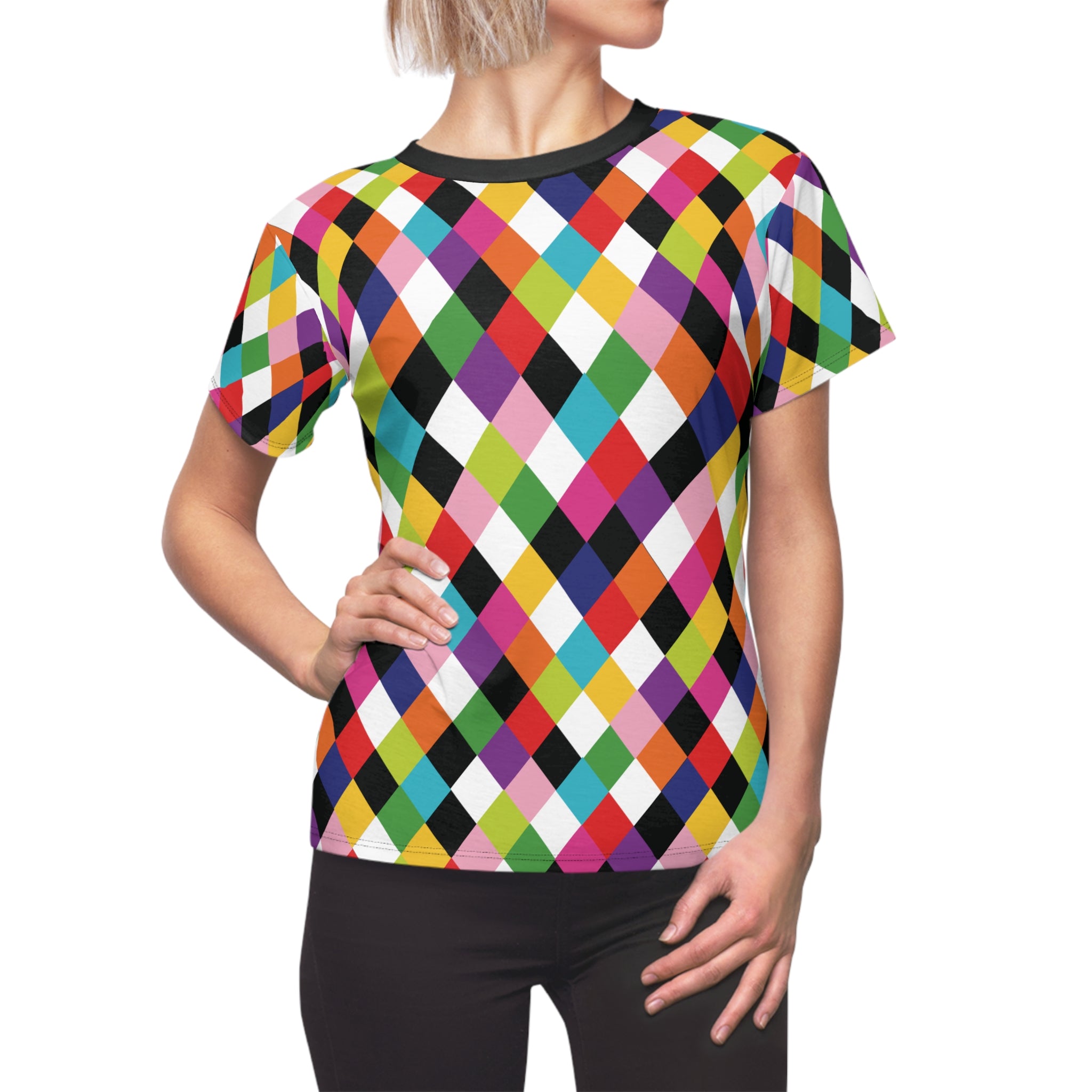 Harlequin Party Femme Fit Tee