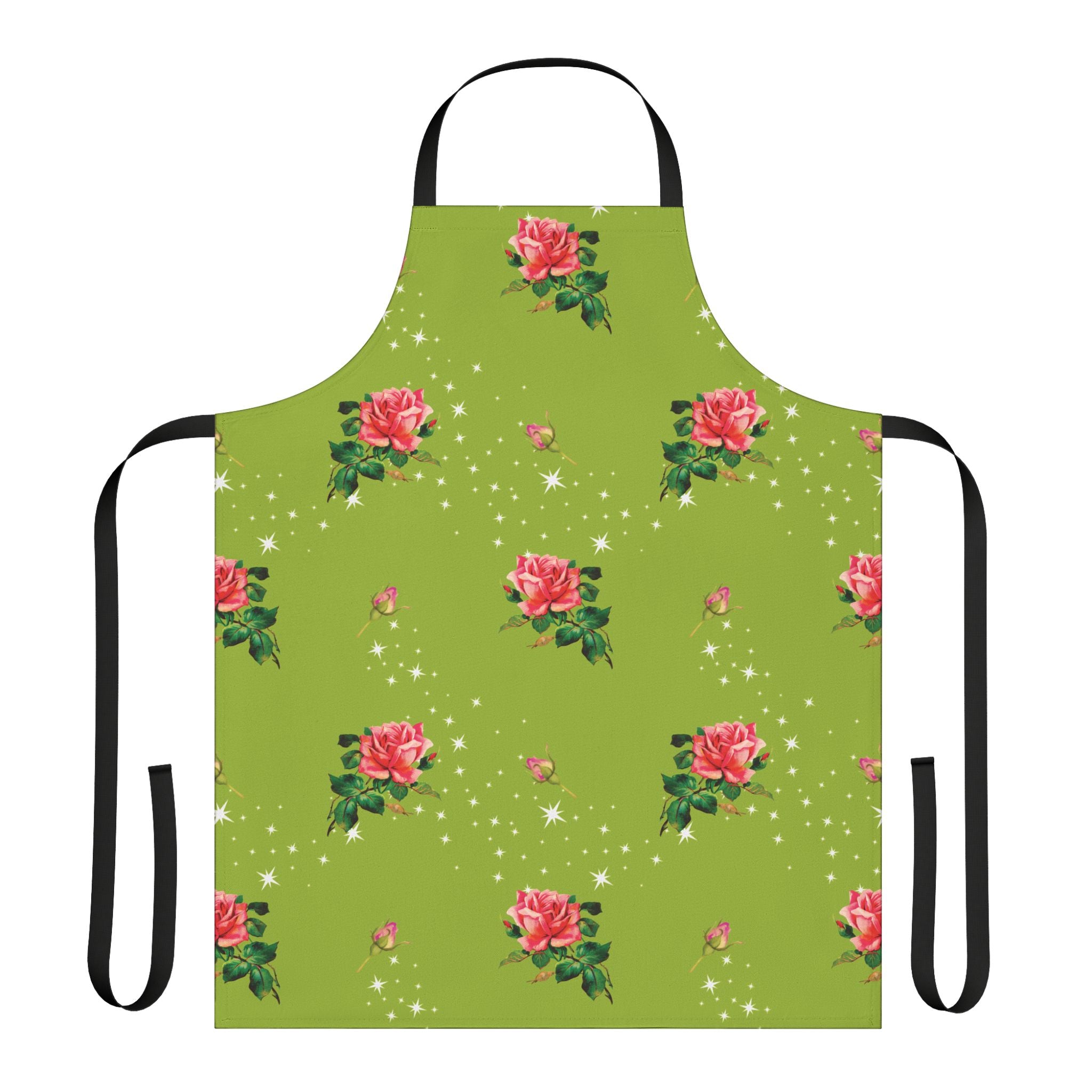 Chartreuse Princess - Retro Colorful Apron