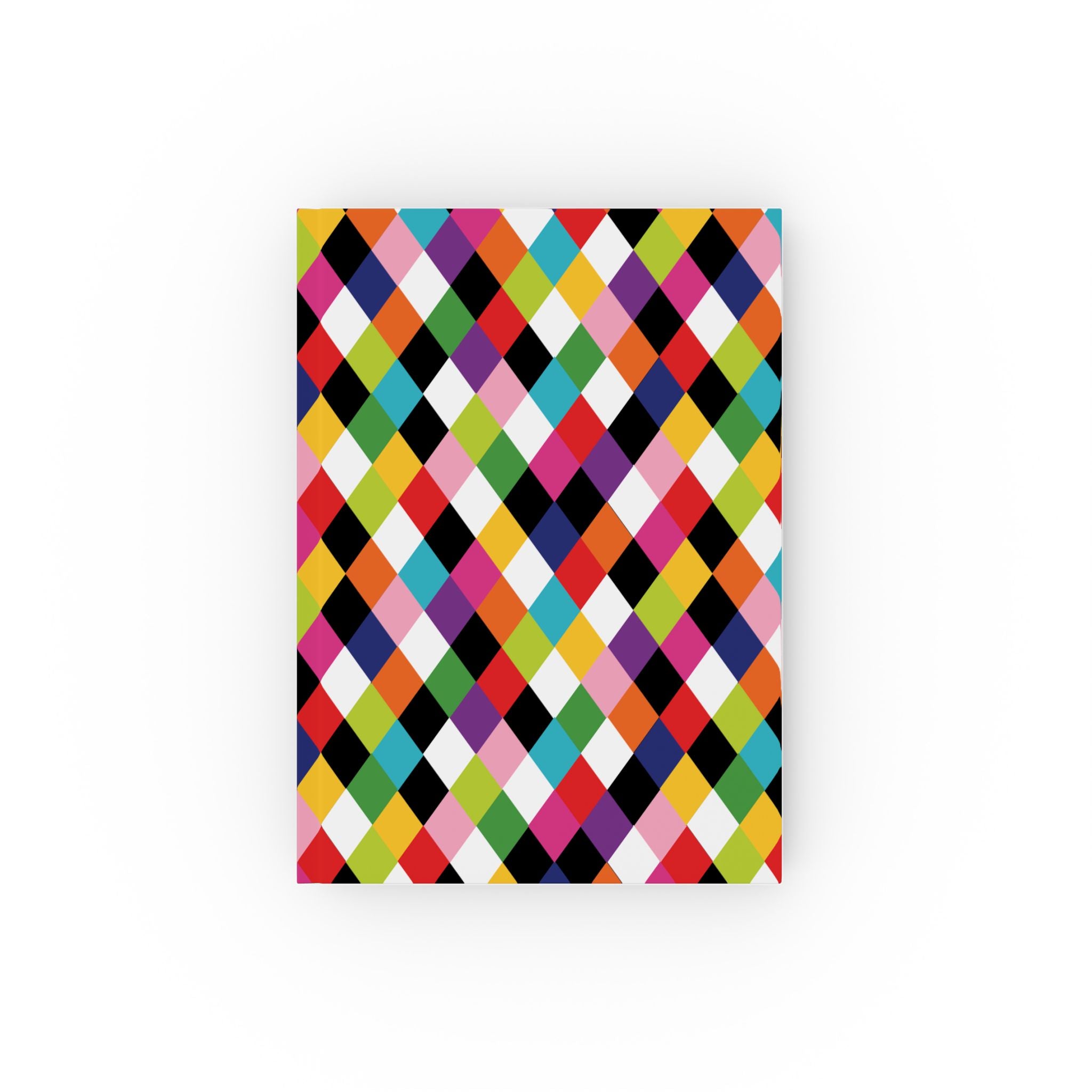 Harlequin Party - Retro Colorful Journal