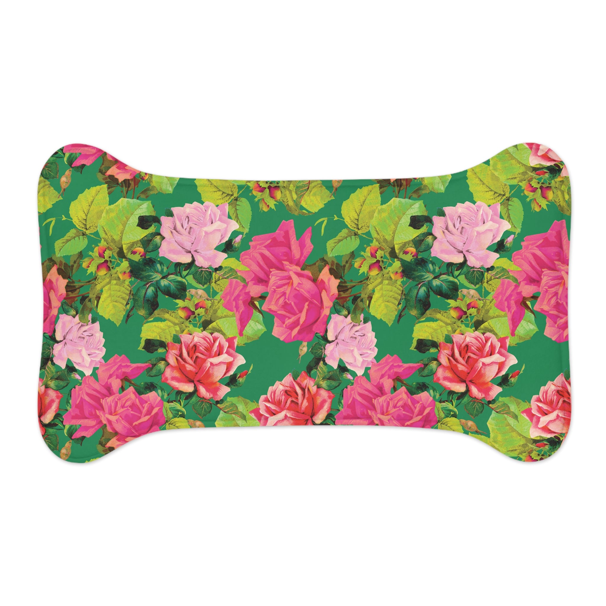 Garish Garden - Colorful Floral Pet Feeding Mats