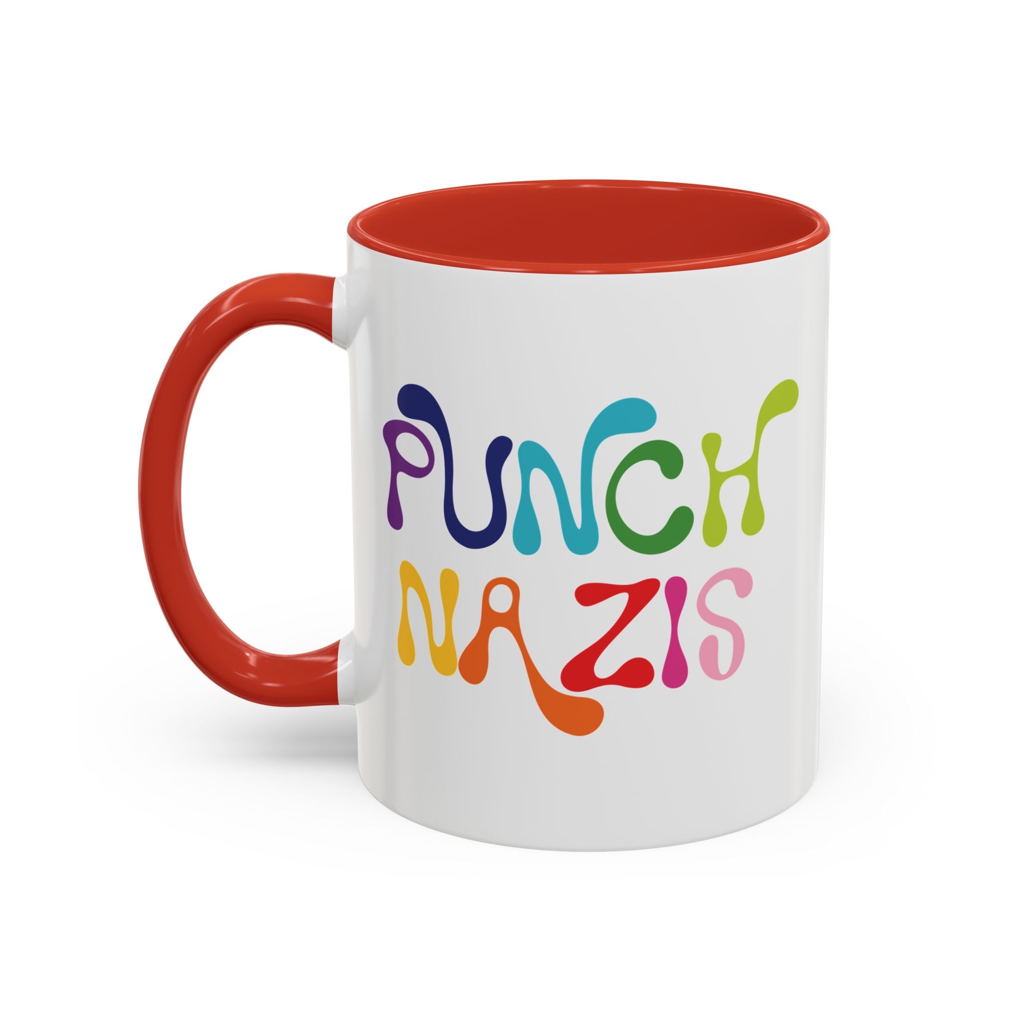 Punch Em - Retro Rainbow Mug