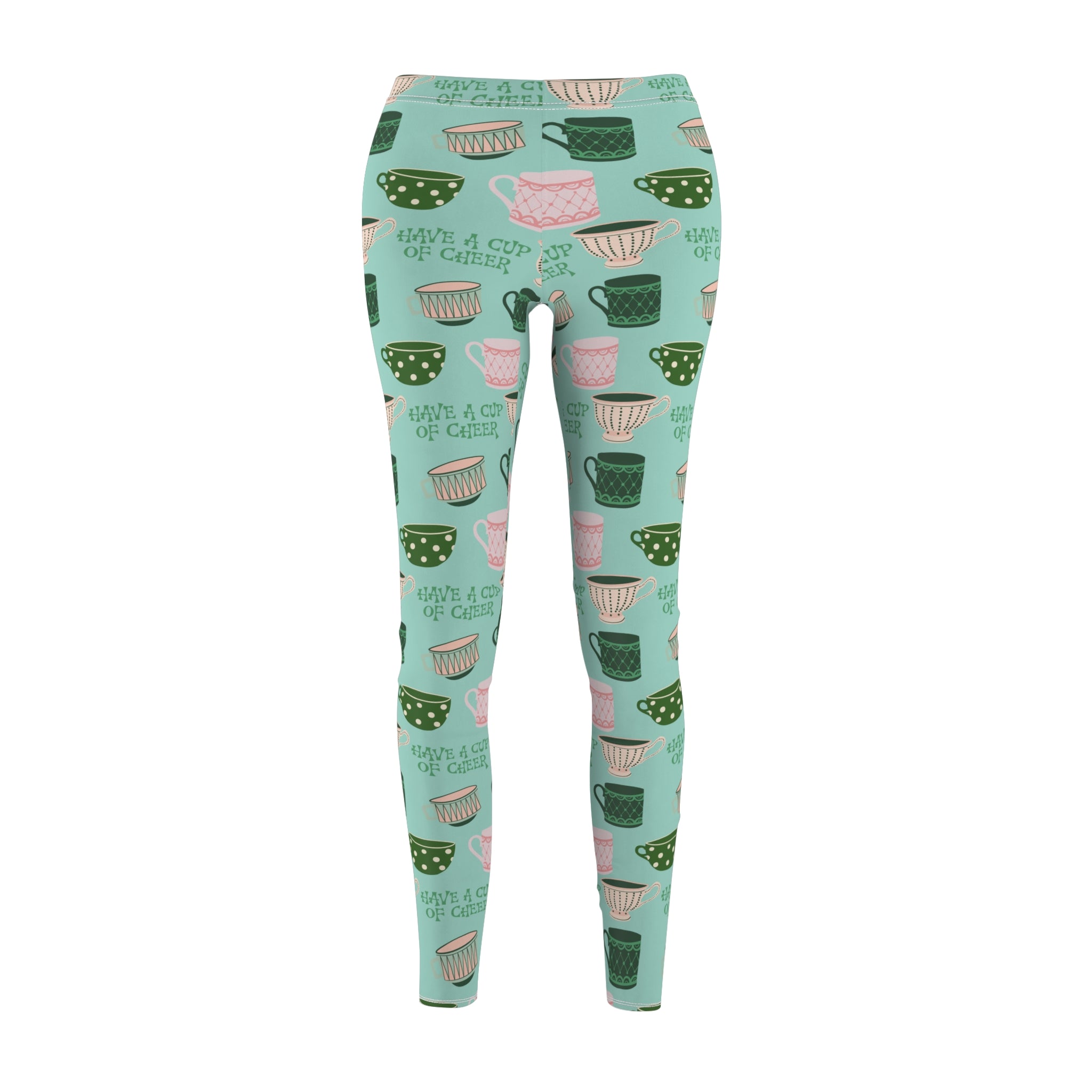 Cup of Cheer - Retro Christmas Supersoft Leggings