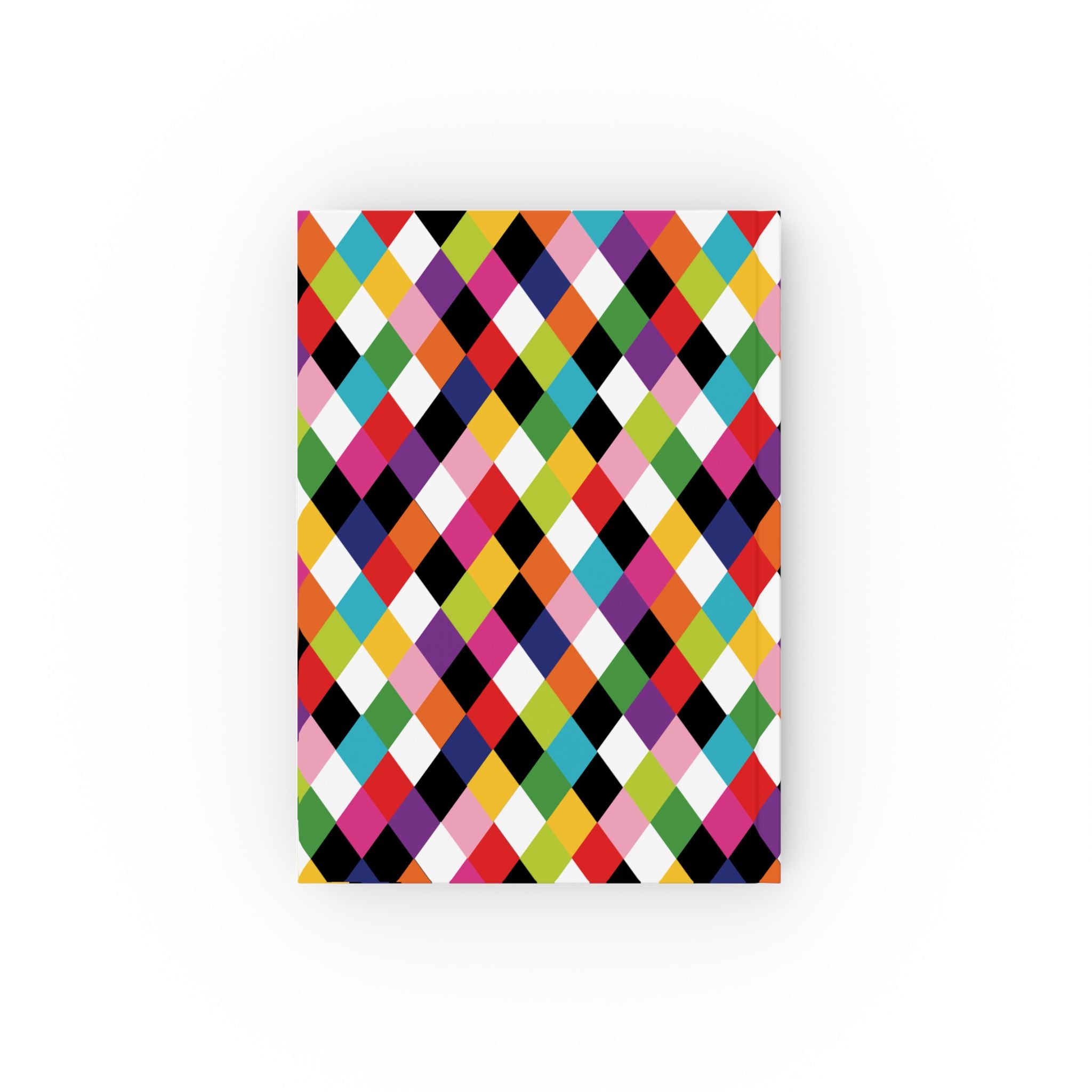 Harlequin Party - Retro Colorful Journal