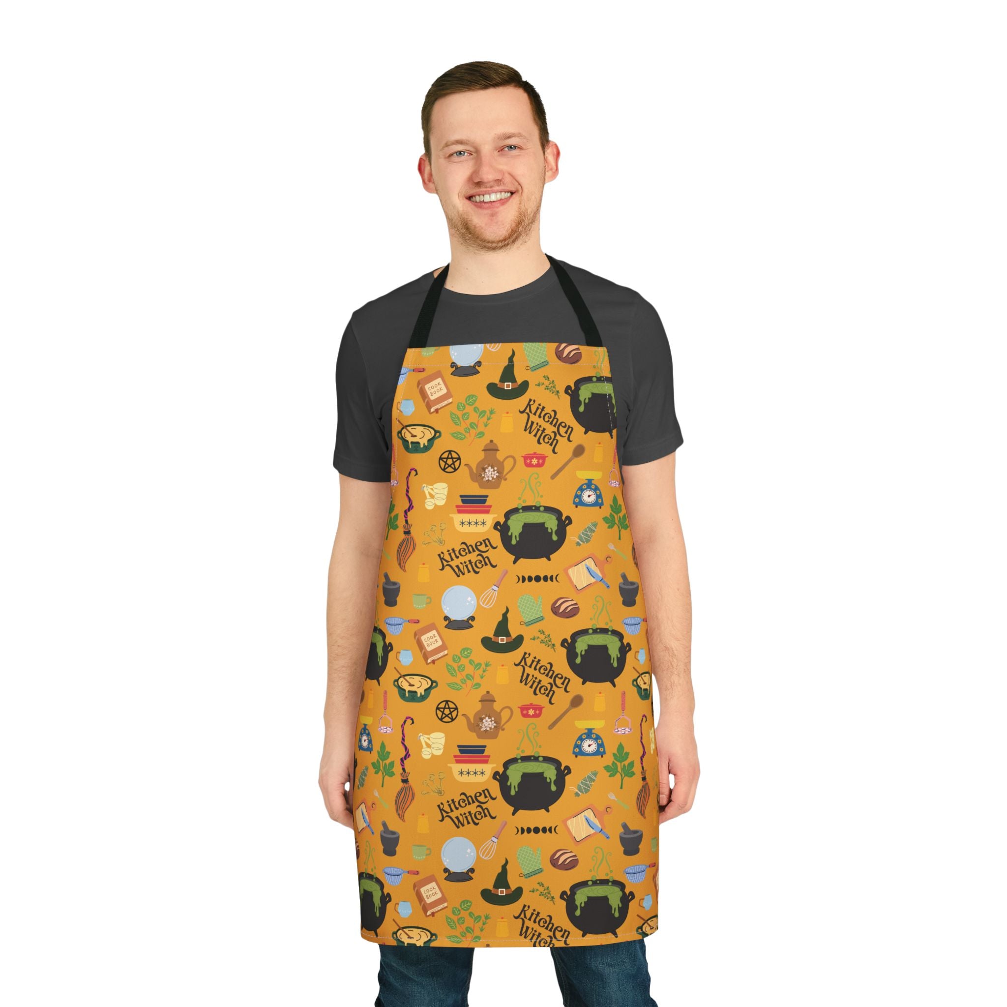 Kitschy Kitchen Witch Apron