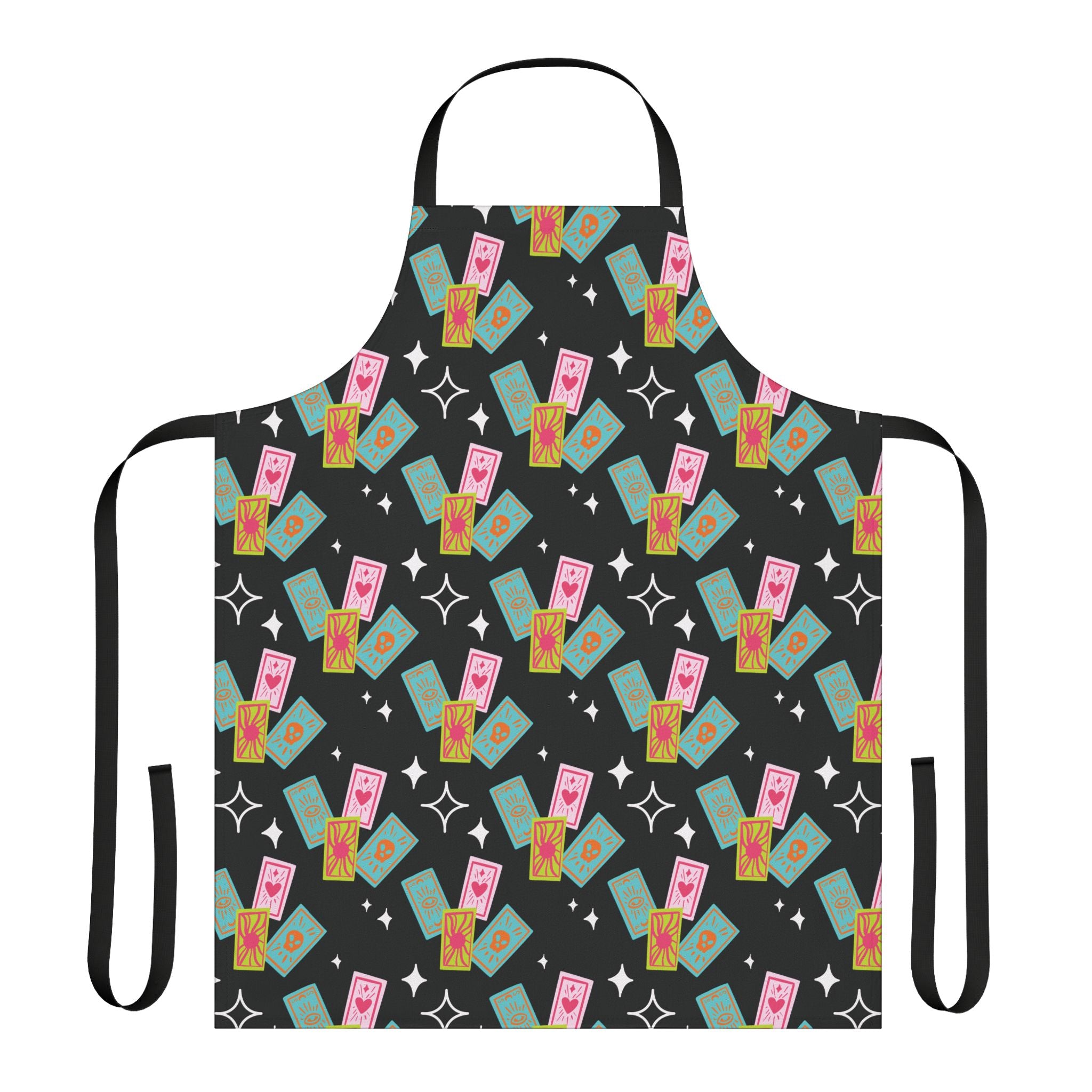 Go-Go Tarot - Retro Colorful Witchy Apron