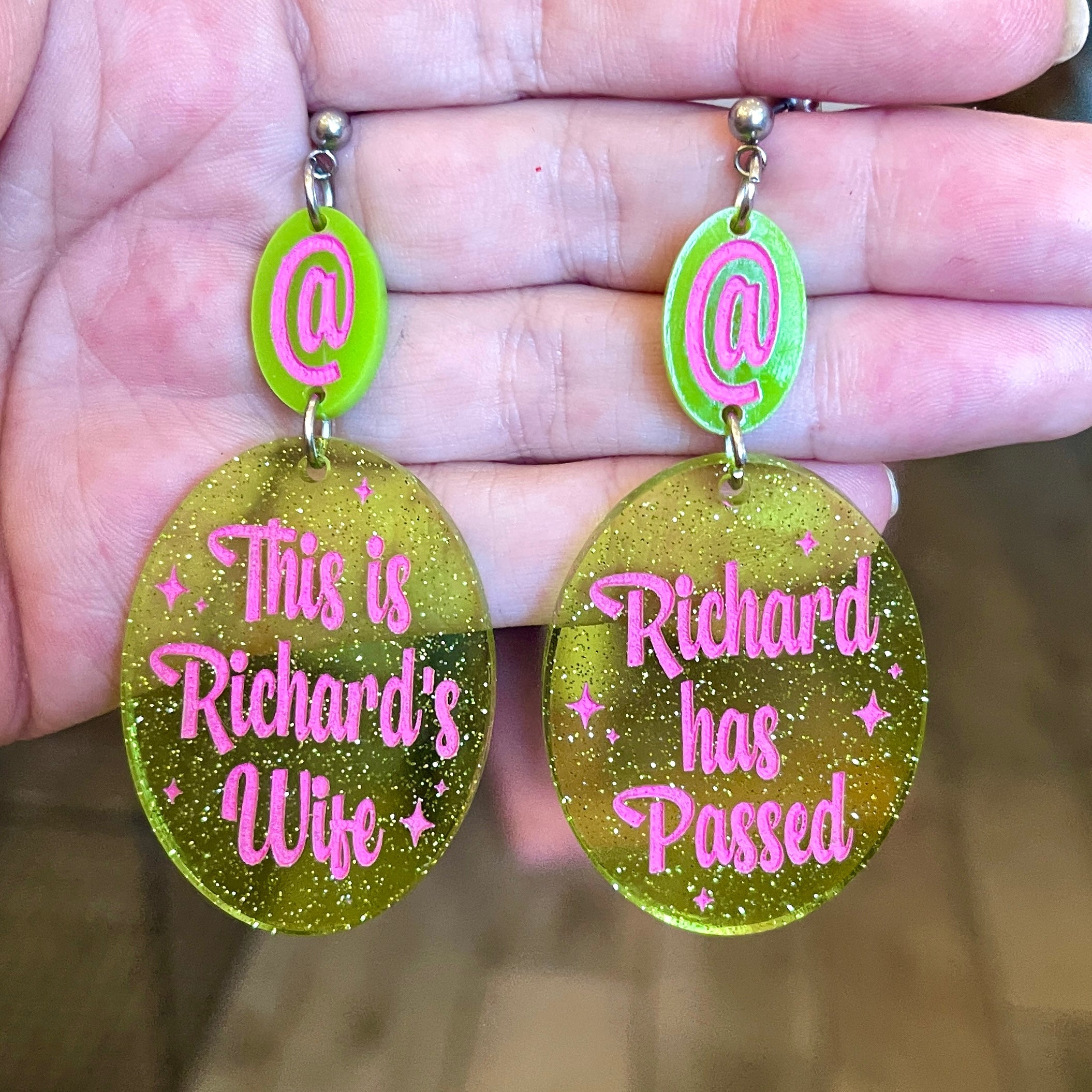 Richard’s Widow Earrings