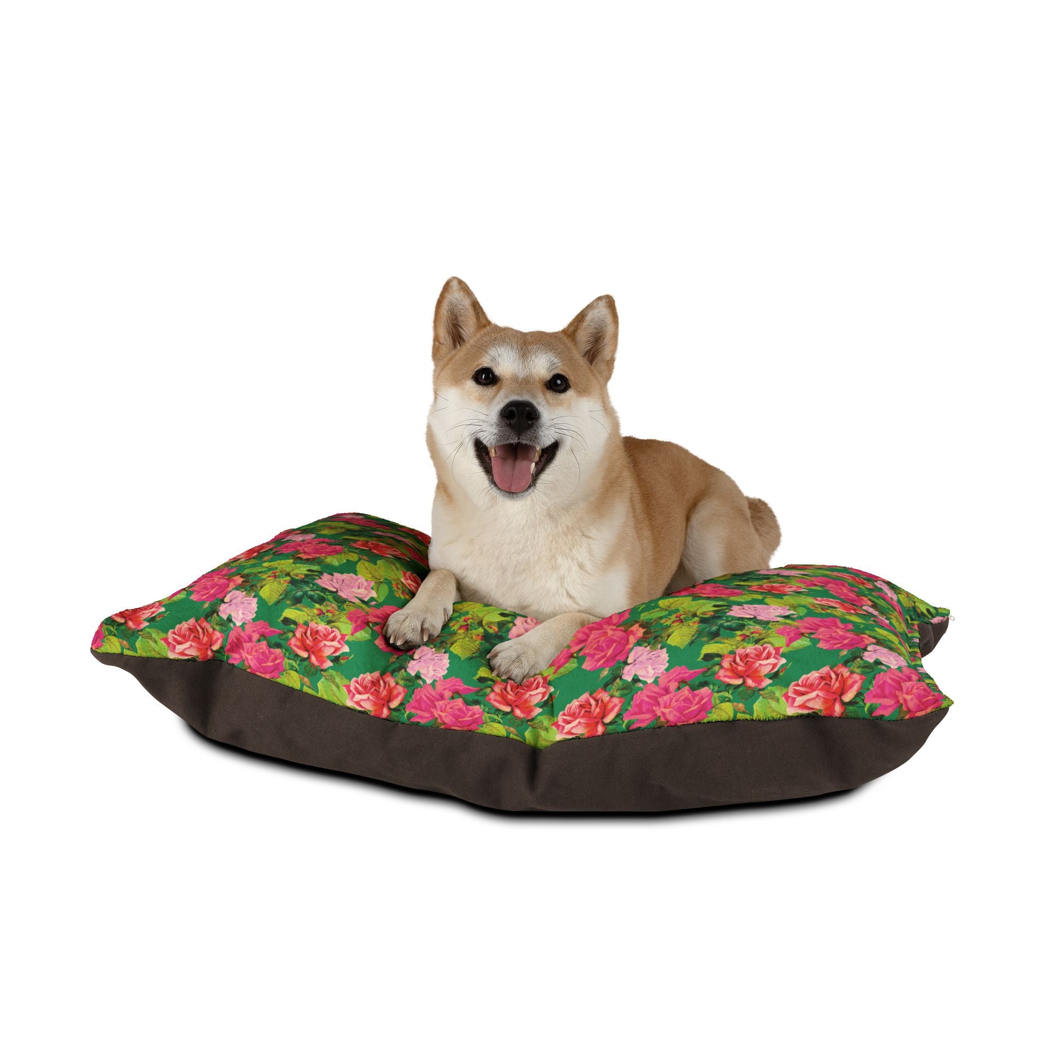 Garish Garden - Retro Floral Pet Bed