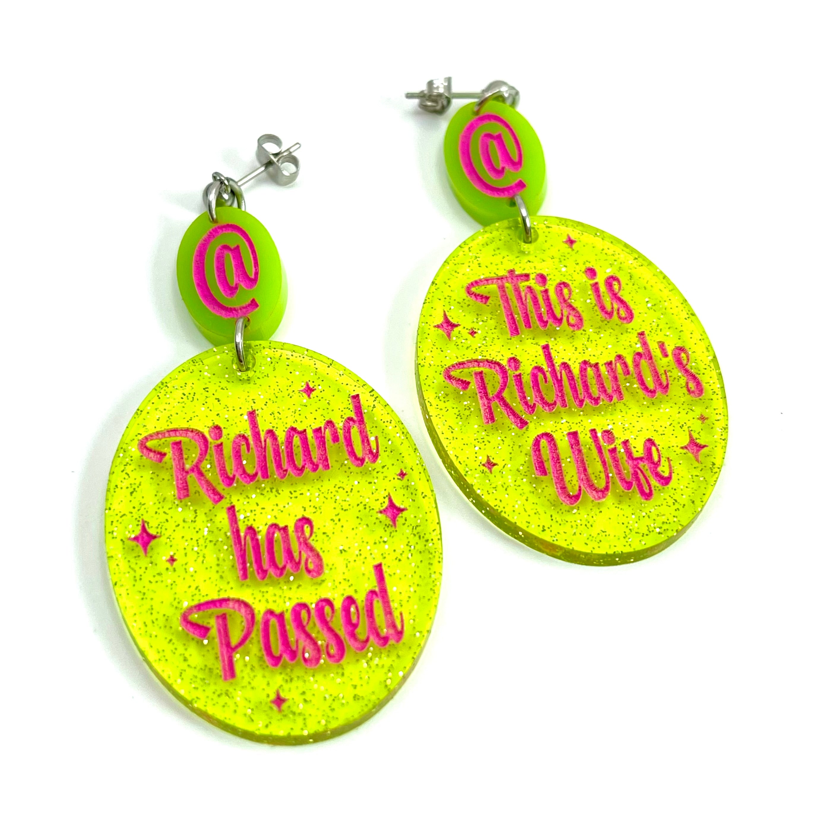 Richard’s Widow Earrings