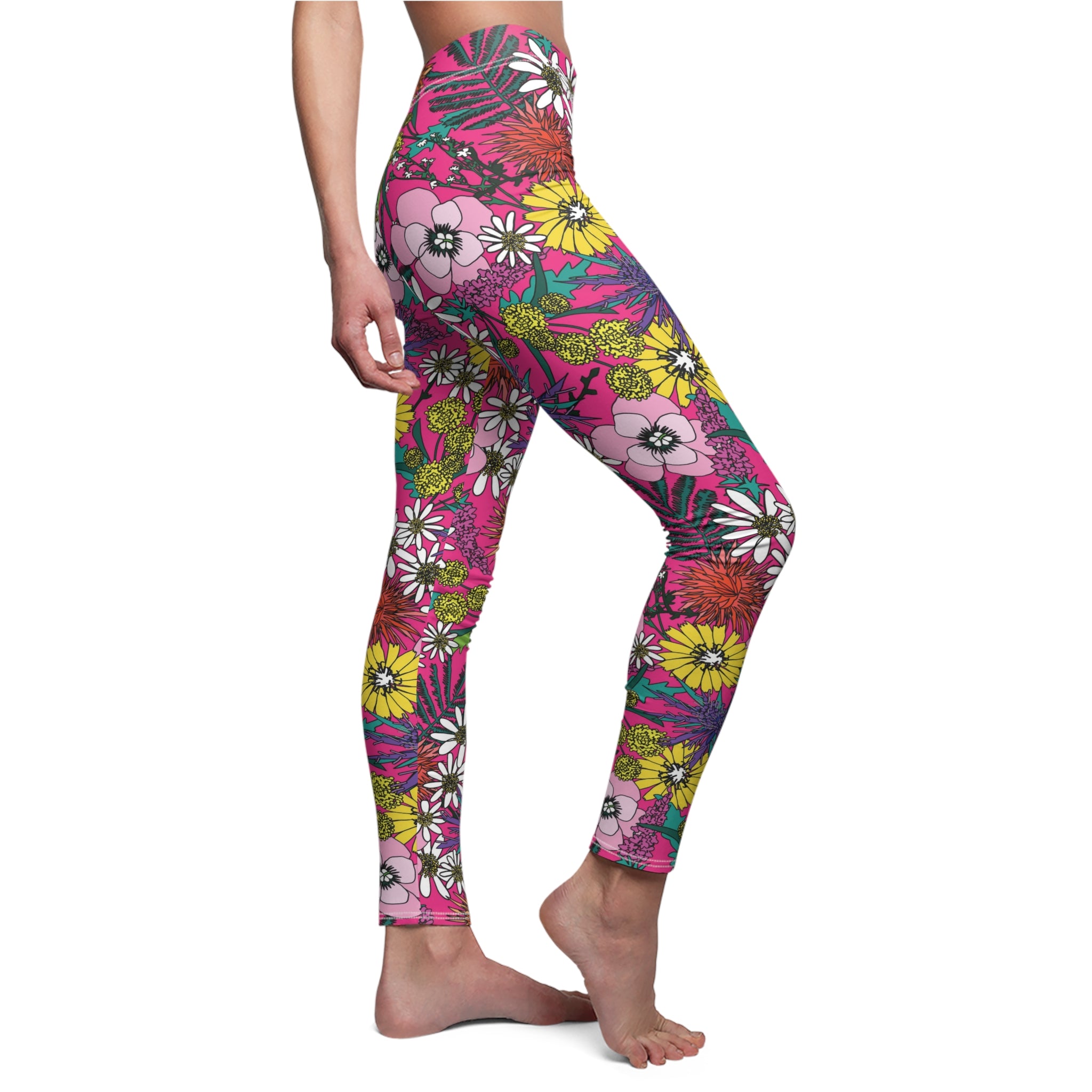 Shaggin' Wagon Floral Supersoft Leggings