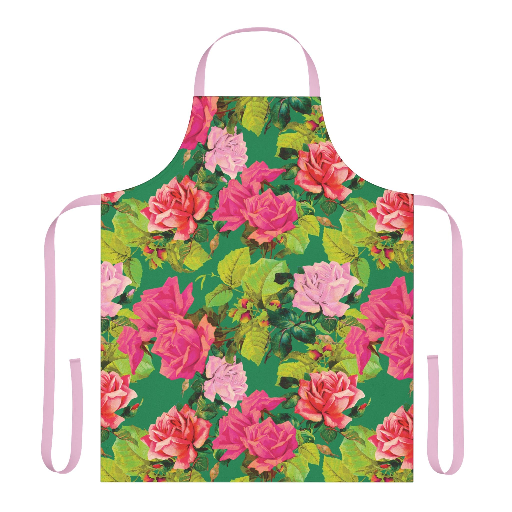Garish Garden - Retro Colorful Floral Apron