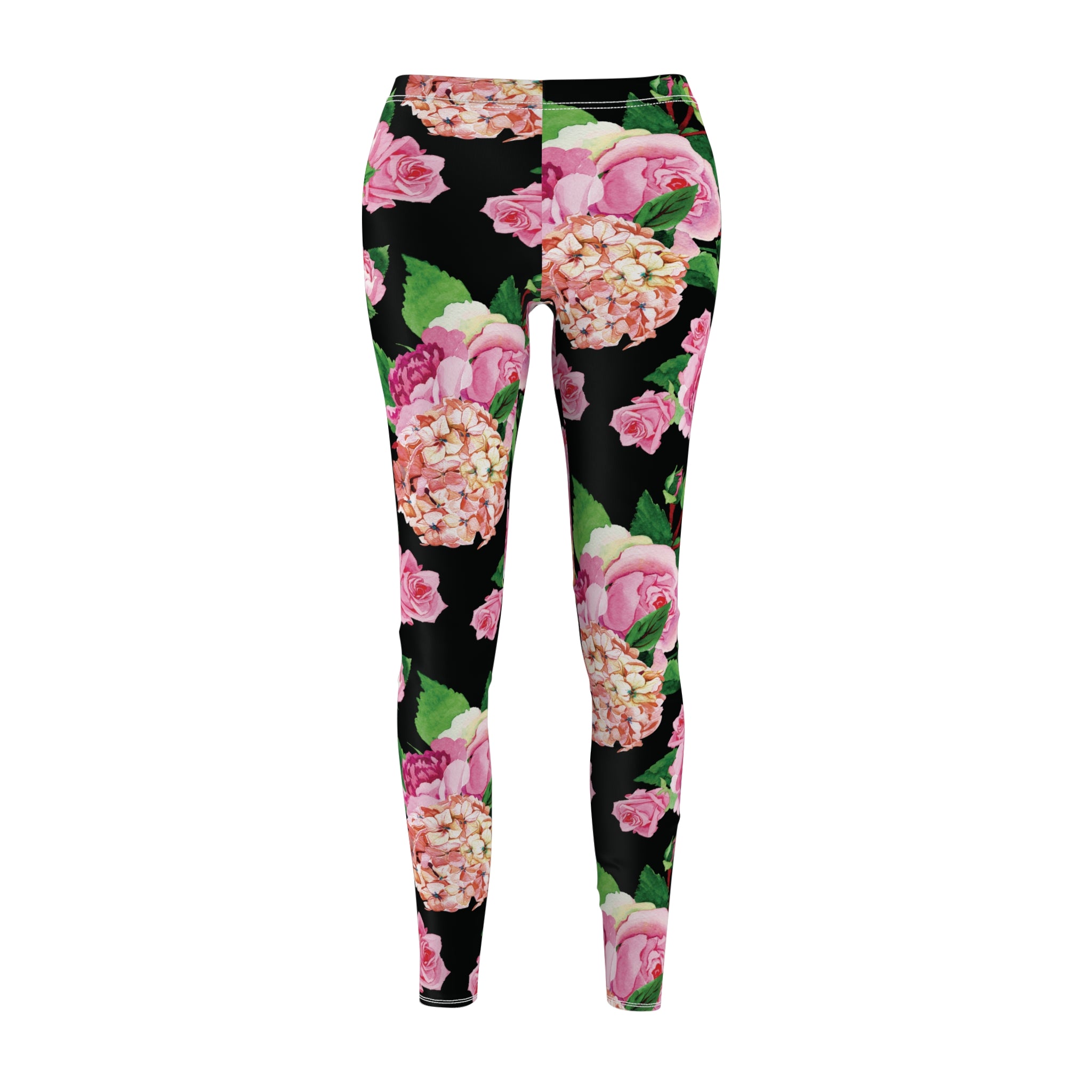 Shadow Chic - Goth Floral Supersoft Leggings