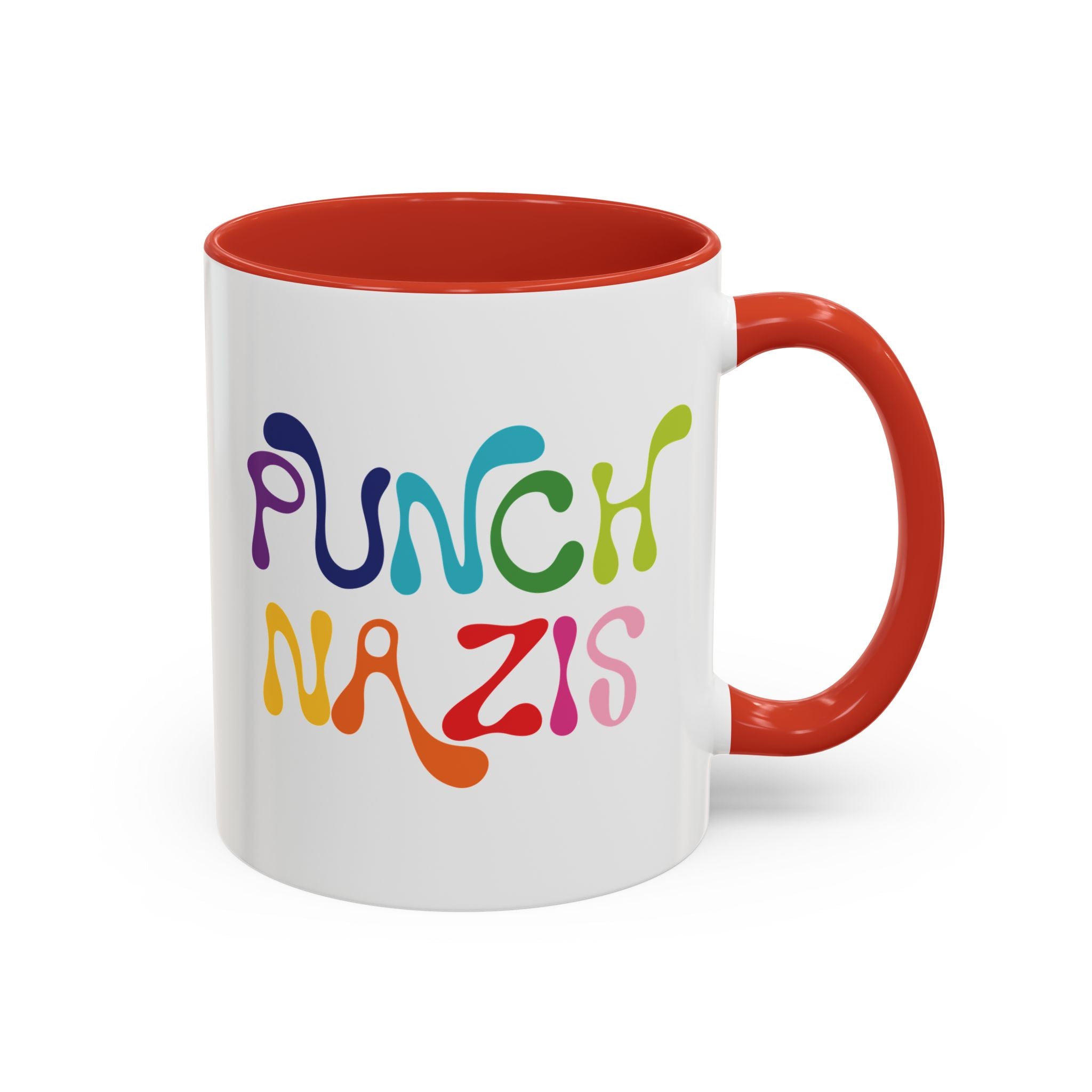 Punch Em - Retro Rainbow Mug