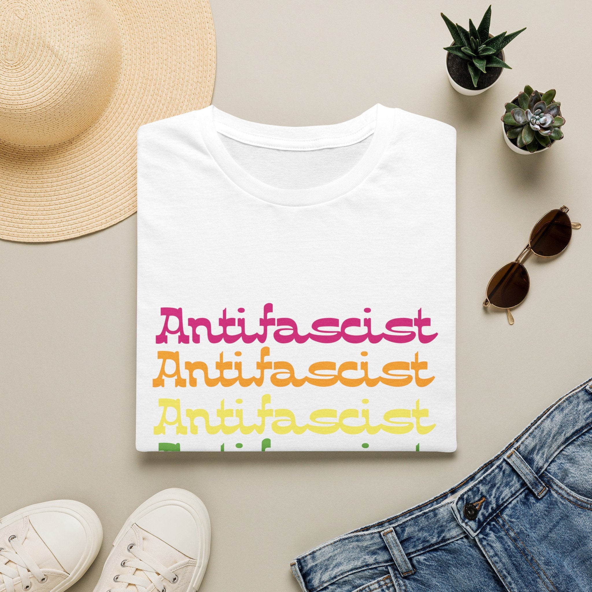 Colorfully Antifascist - Unisex T-Shirt