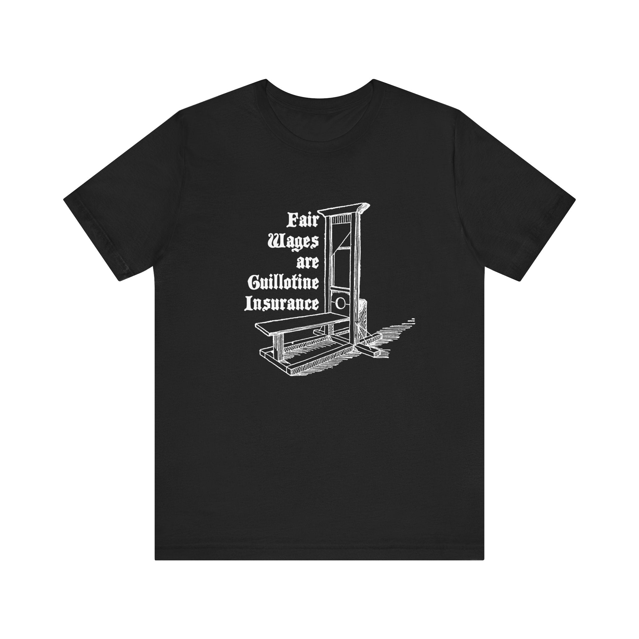 Guillotine Insurance Unisex T-Shirt