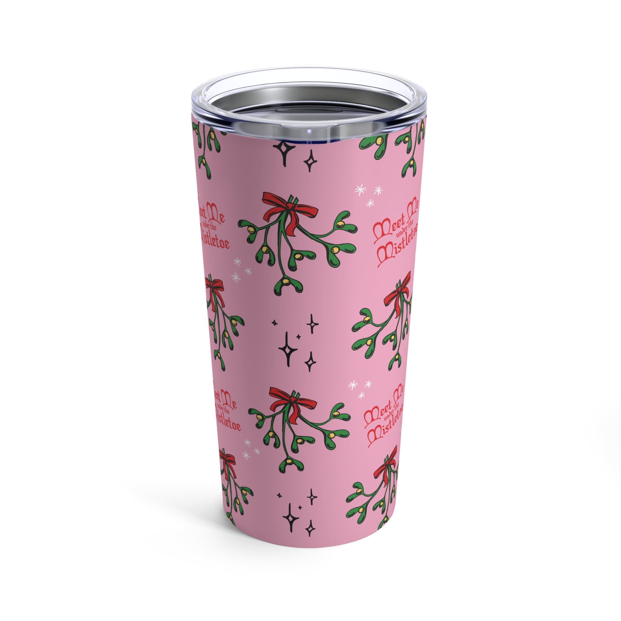 Mid-Century Mistletoe - MCM Inspired Christmas 20oz Tumbler