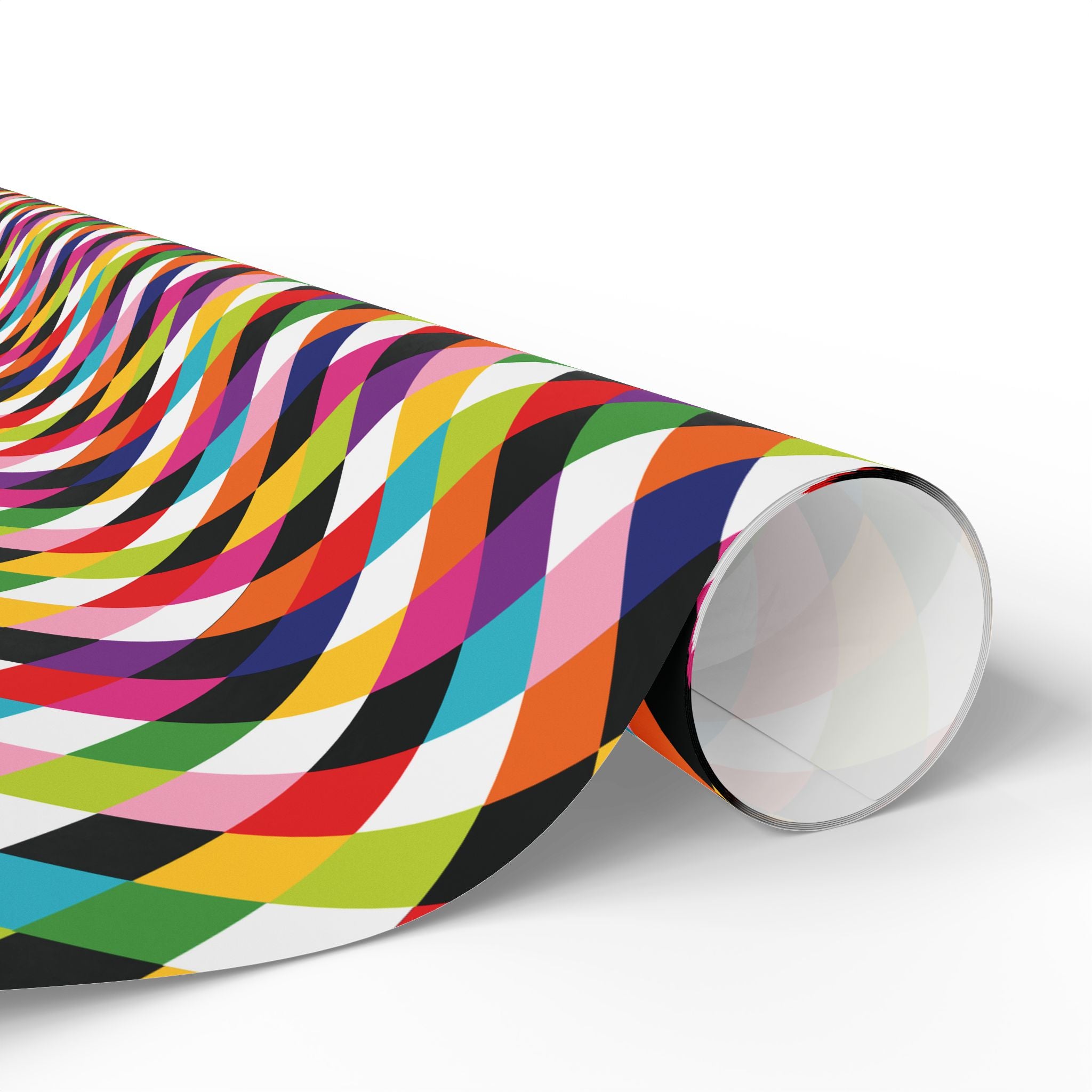 Harlequin Party - Retro Colorful Wrapping Paper