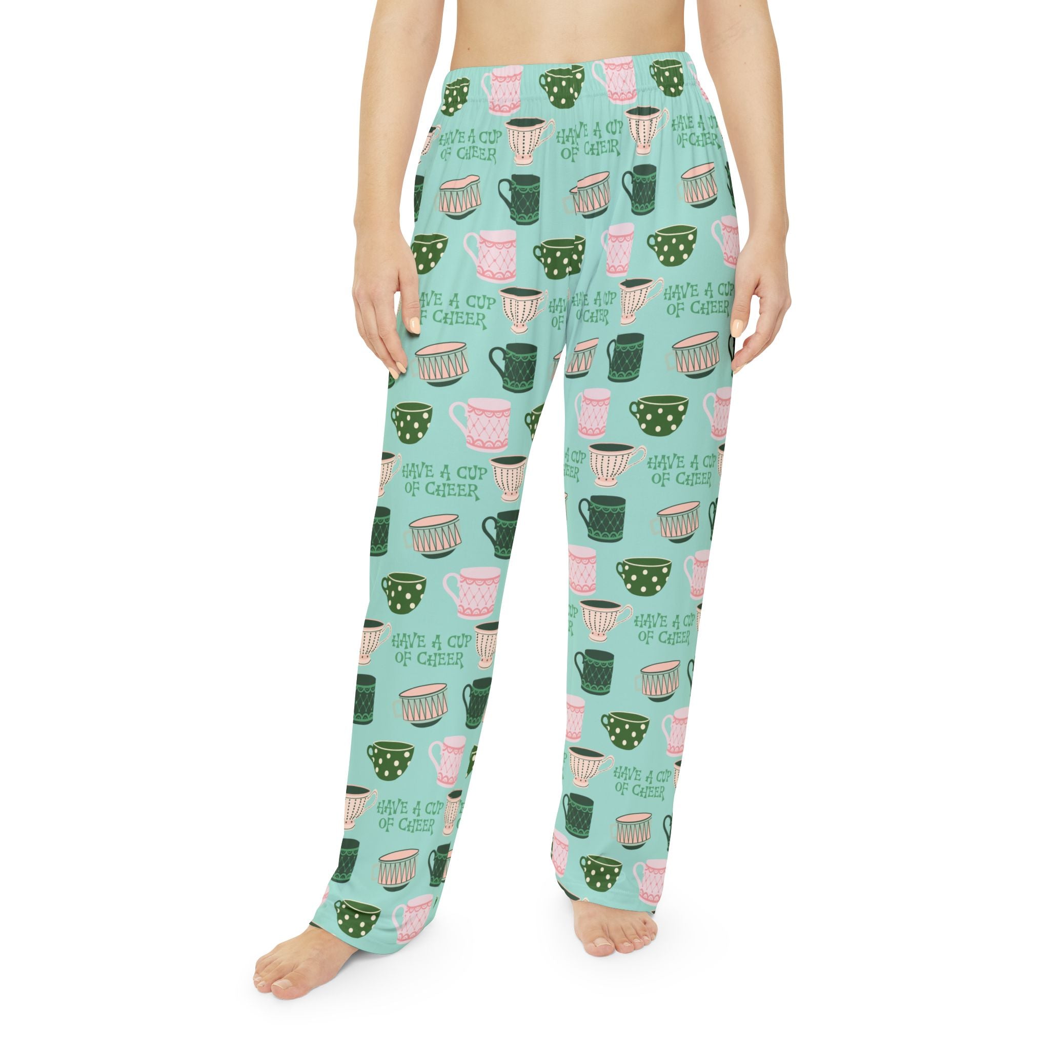 Cup of Cheer - Retro Christmas Lounge Pants
