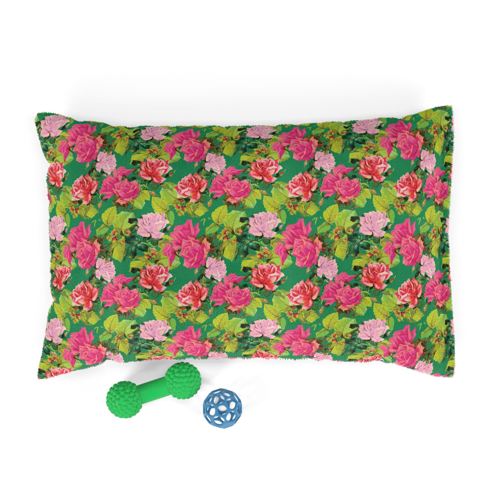 Garish Garden - Retro Floral Pet Bed