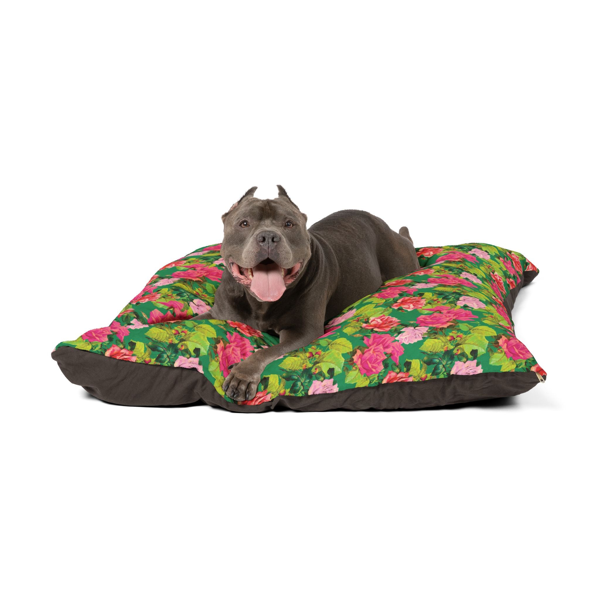 Garish Garden - Retro Floral Pet Bed