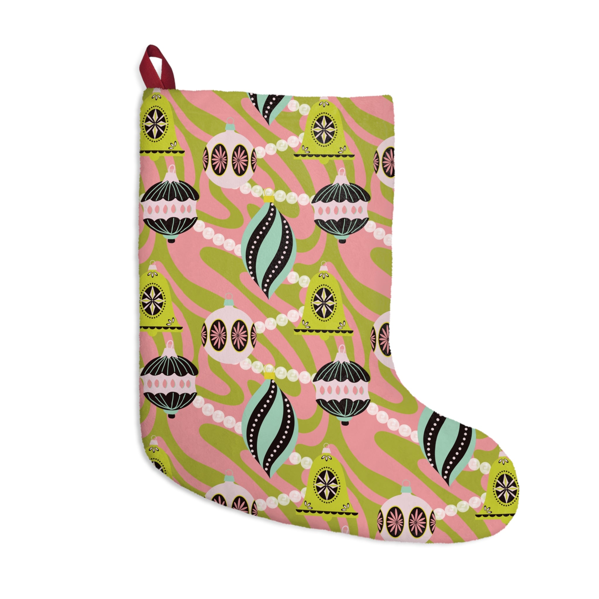 December Dopamine - Retro Christmas Stocking