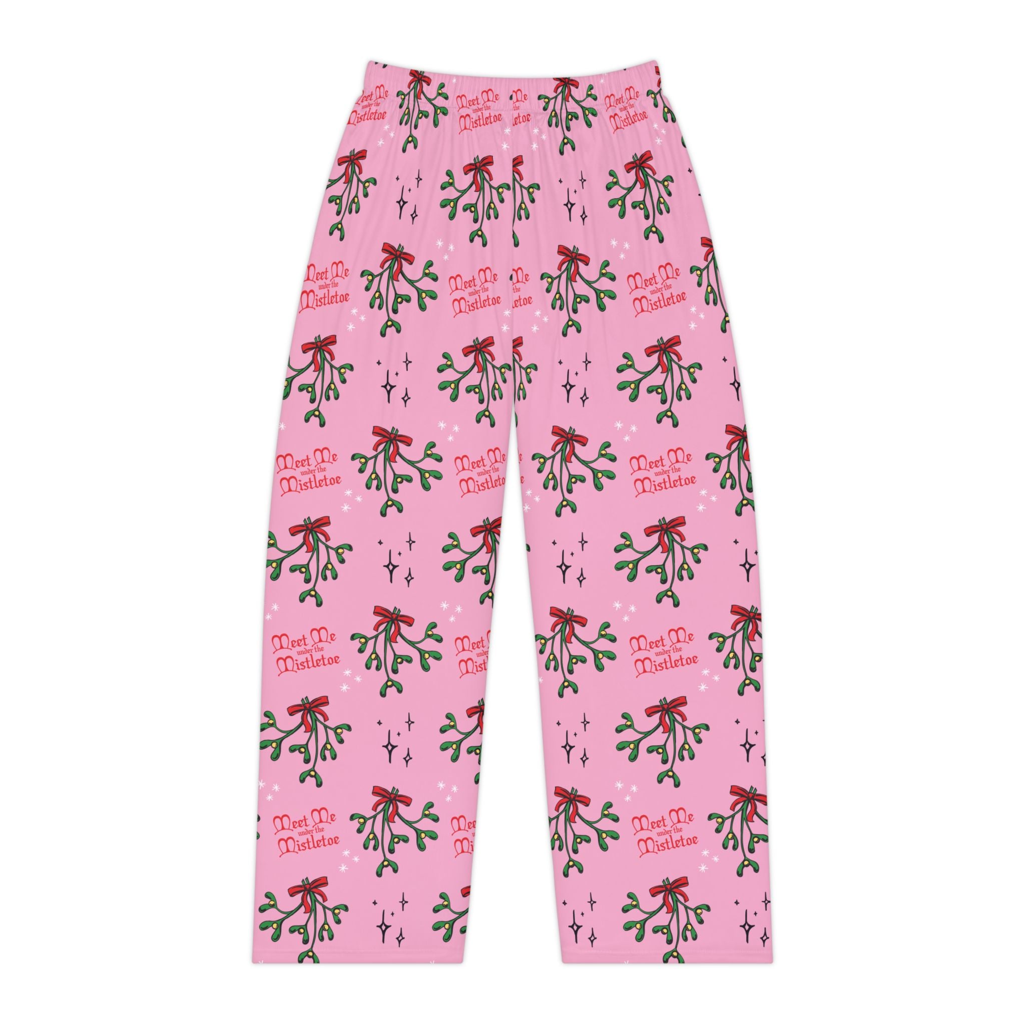 Mid-Century Mistletoe - Retro Christmas Lounge Pants