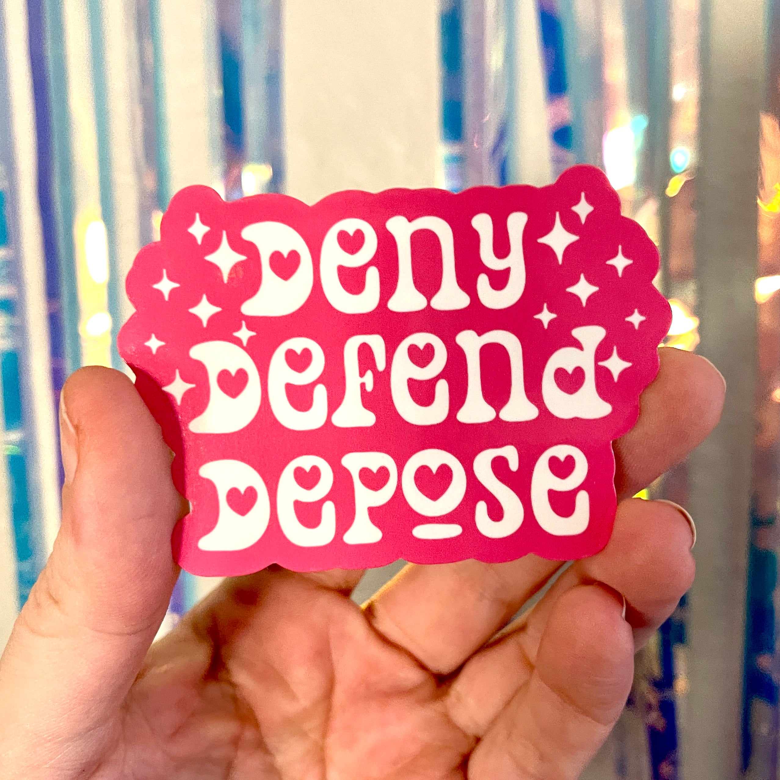 Triple D - Retro Cute Vinyl Sticker