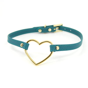 Design Your Own Heart Ring Mini BDSM Collar Collar Restrained Grace