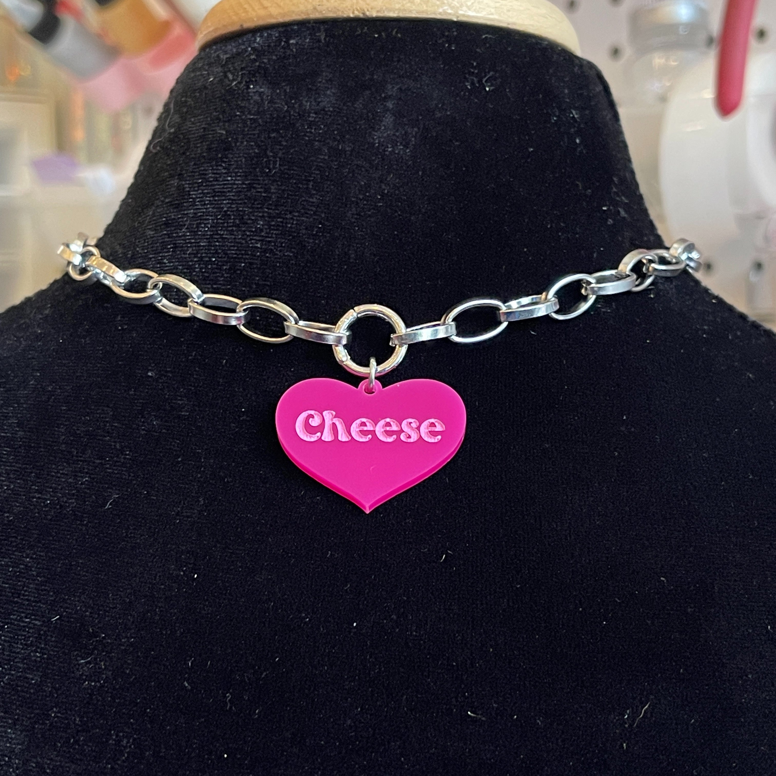 High Drama Steel Chain Necklace Base