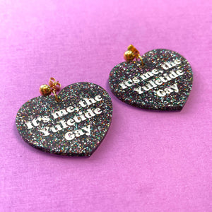 It's Me, The Yuletide Gay Earrings Earrings Restrained Grace