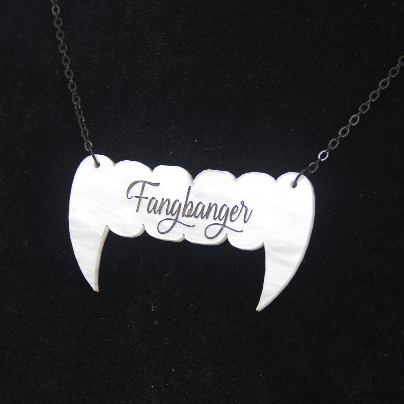 Fangbanger Necklace Necklace Restrained Grace