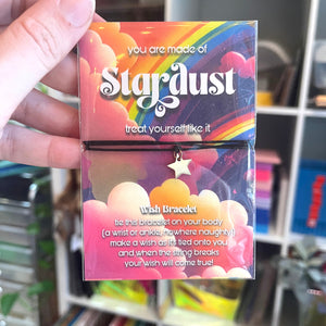 You Are Made of Stardust - Self Love Wish Bracelet Bracelet Restrained Grace