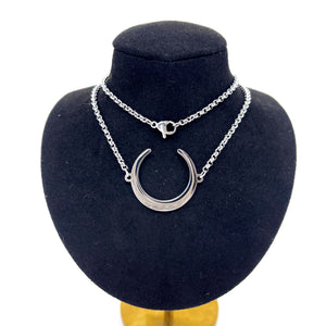 The Luna Day Collar - Stainless Steel Day Collar Restrained Grace