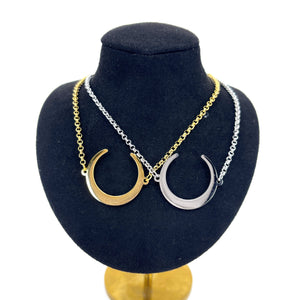 The Luna Day Collar - Stainless Steel Day Collar Restrained Grace