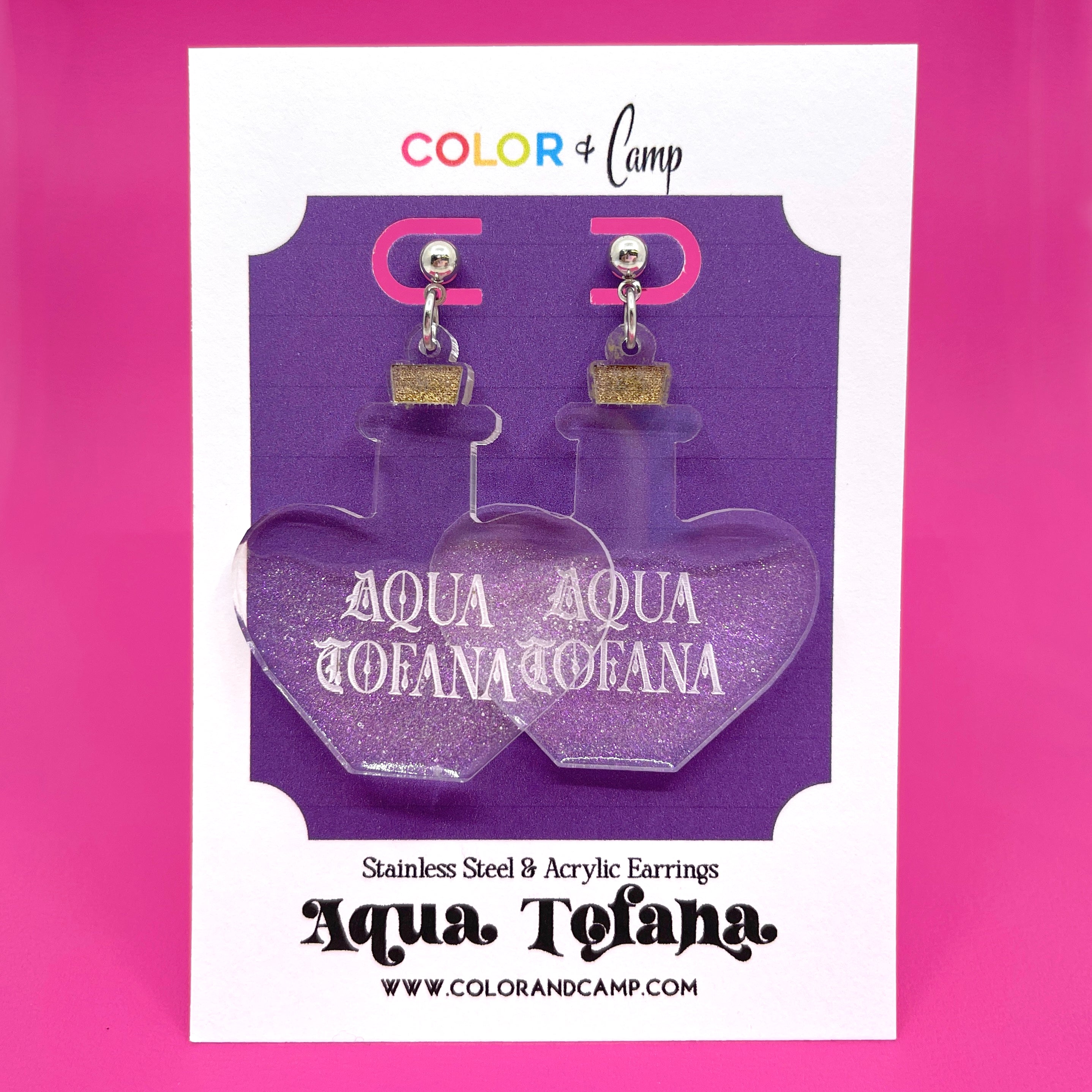 Aqua Tofana Earrings