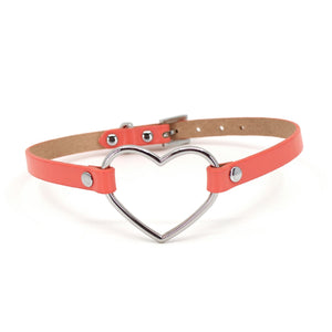 Design Your Own Heart Ring Mini BDSM Collar Collar Restrained Grace