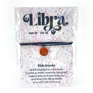 Zodiac Sign Wish Bracelet Bracelet Restrained Grace