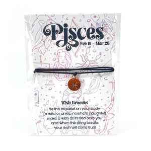 Zodiac Sign Wish Bracelet Bracelet Restrained Grace