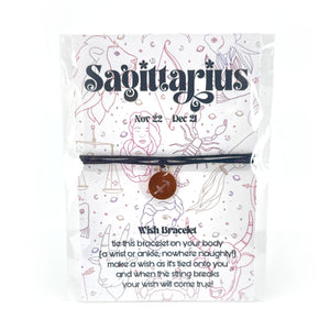Zodiac Sign Wish Bracelet Bracelet Restrained Grace