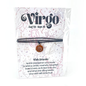 Zodiac Sign Wish Bracelet Bracelet Restrained Grace