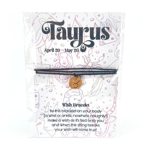 Zodiac Sign Wish Bracelet Bracelet Restrained Grace