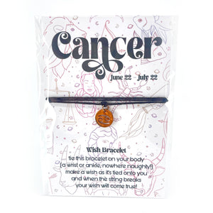 Zodiac Sign Wish Bracelet Bracelet Restrained Grace
