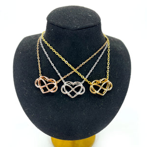 Polyamory Symbol Necklace Necklace Restrained Grace