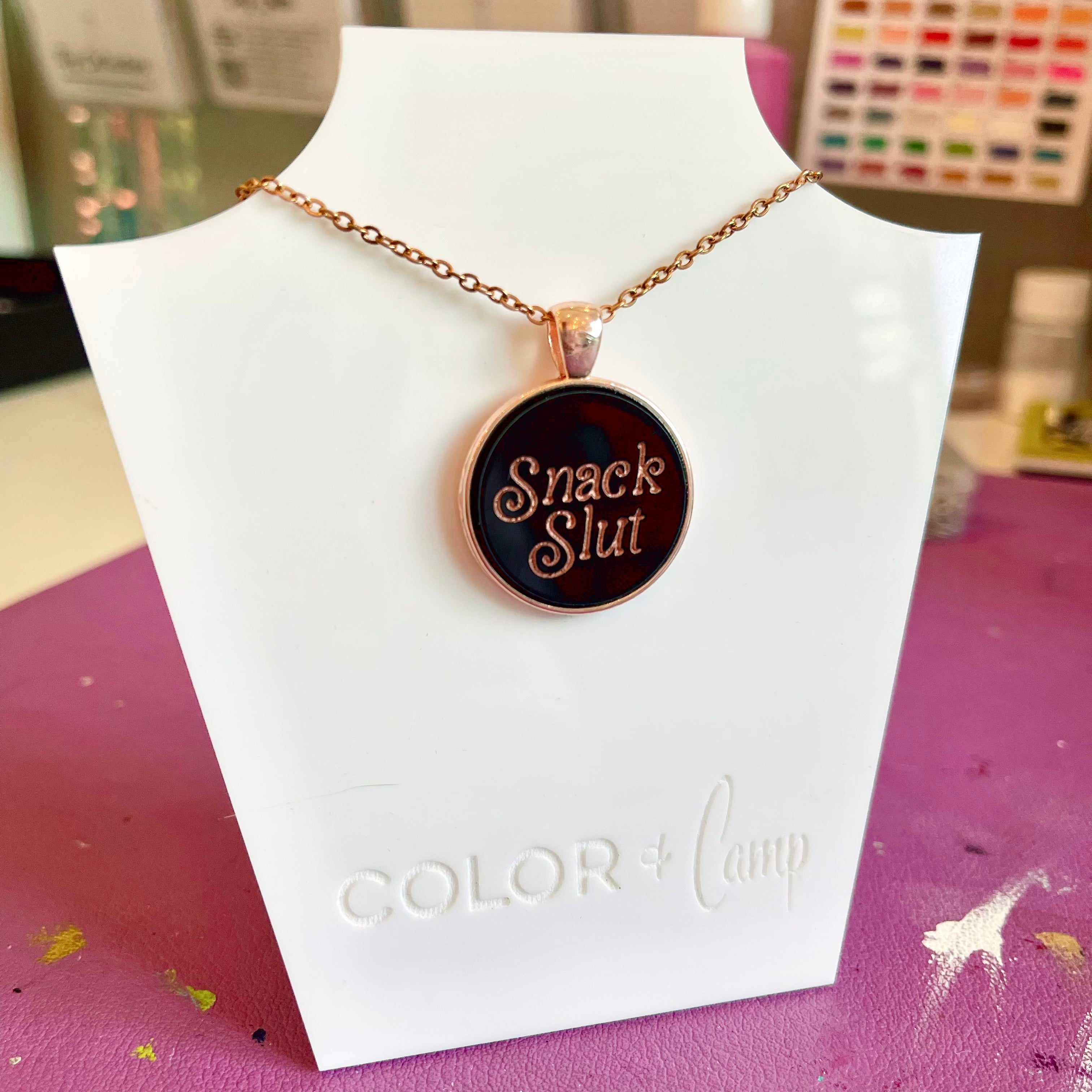 Snack Slut - Pendant
