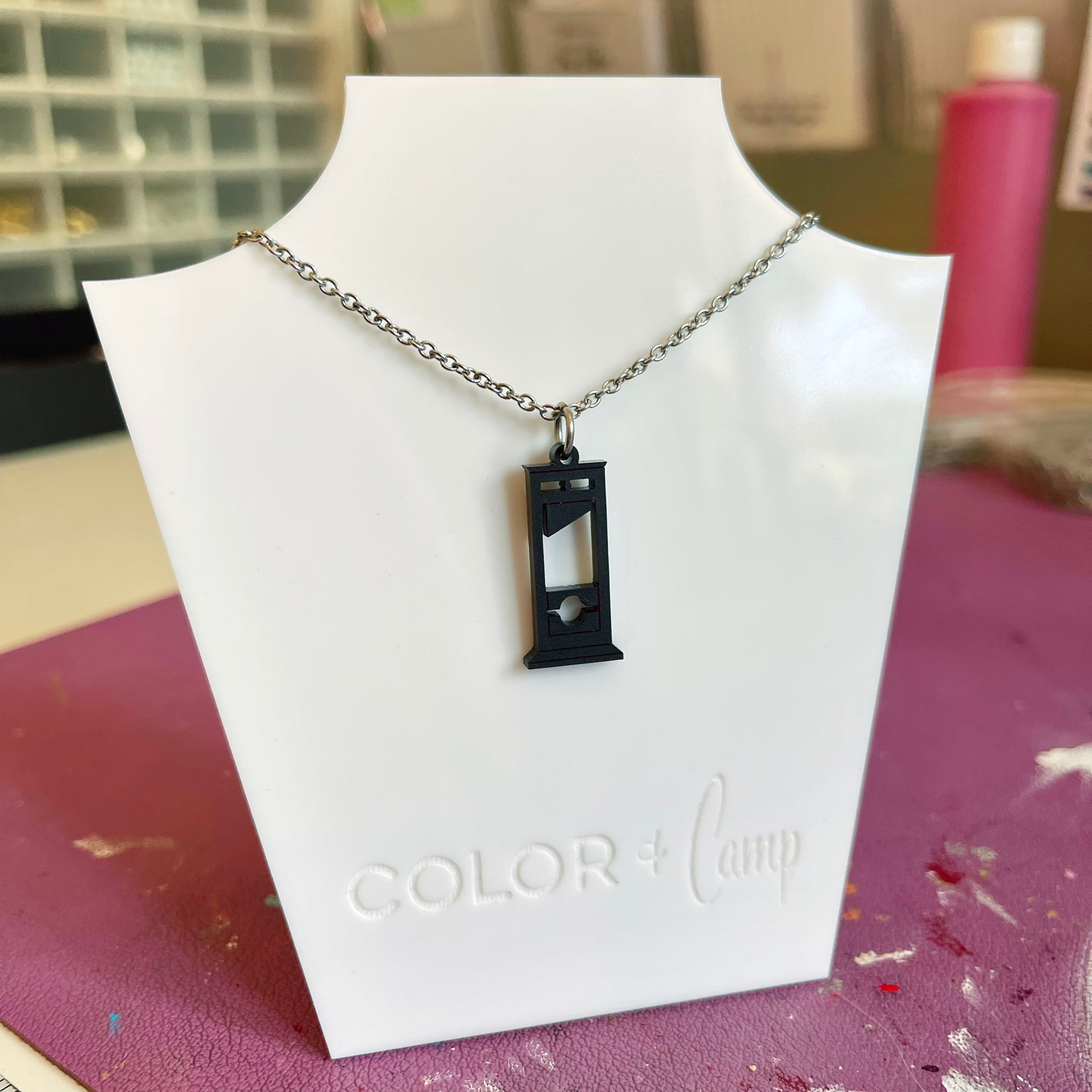 Mini Guillotine Pendant